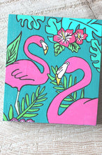 Load image into Gallery viewer, Two Pink Flamingos
