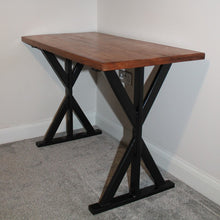 Load image into Gallery viewer, Office Desk With Handmade Metal Legs - Made to Order
