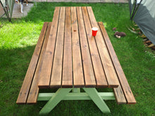 Load image into Gallery viewer, Ultra Heavy Duty Picnic Bench Table - Made to order
