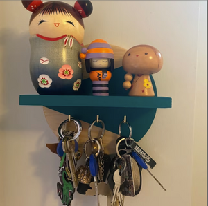 Key Hanger with a Little Shelf