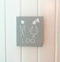 Load image into Gallery viewer, Loo Sign - Funny Toilet Sign
