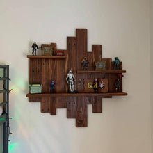 Load image into Gallery viewer, Rustic Wooden Shelf Unit - Made To Order
