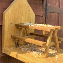 Load image into Gallery viewer, Squirrels/ Birds Picnic Table
